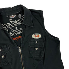 Load image into Gallery viewer, Women&#39;s Harley-Davidson Embroidered Riding Vest - Size XL
