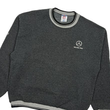 Load image into Gallery viewer, Mercedes-Benz Super 9 Tennis Textured Crewneck Sweatshirt - Size L
