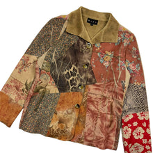 Load image into Gallery viewer, Women&#39;s All Over Print Faux Suede Chore Jacket - Size M
