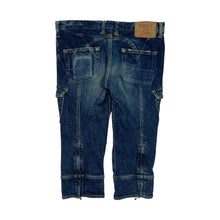 Load image into Gallery viewer, Women&#39;s Hysteric Glamour Studded Denim Capris - Size M
