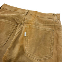 Load image into Gallery viewer, Levi’s White Tab Flared Corduroy Pants - Size 27”
