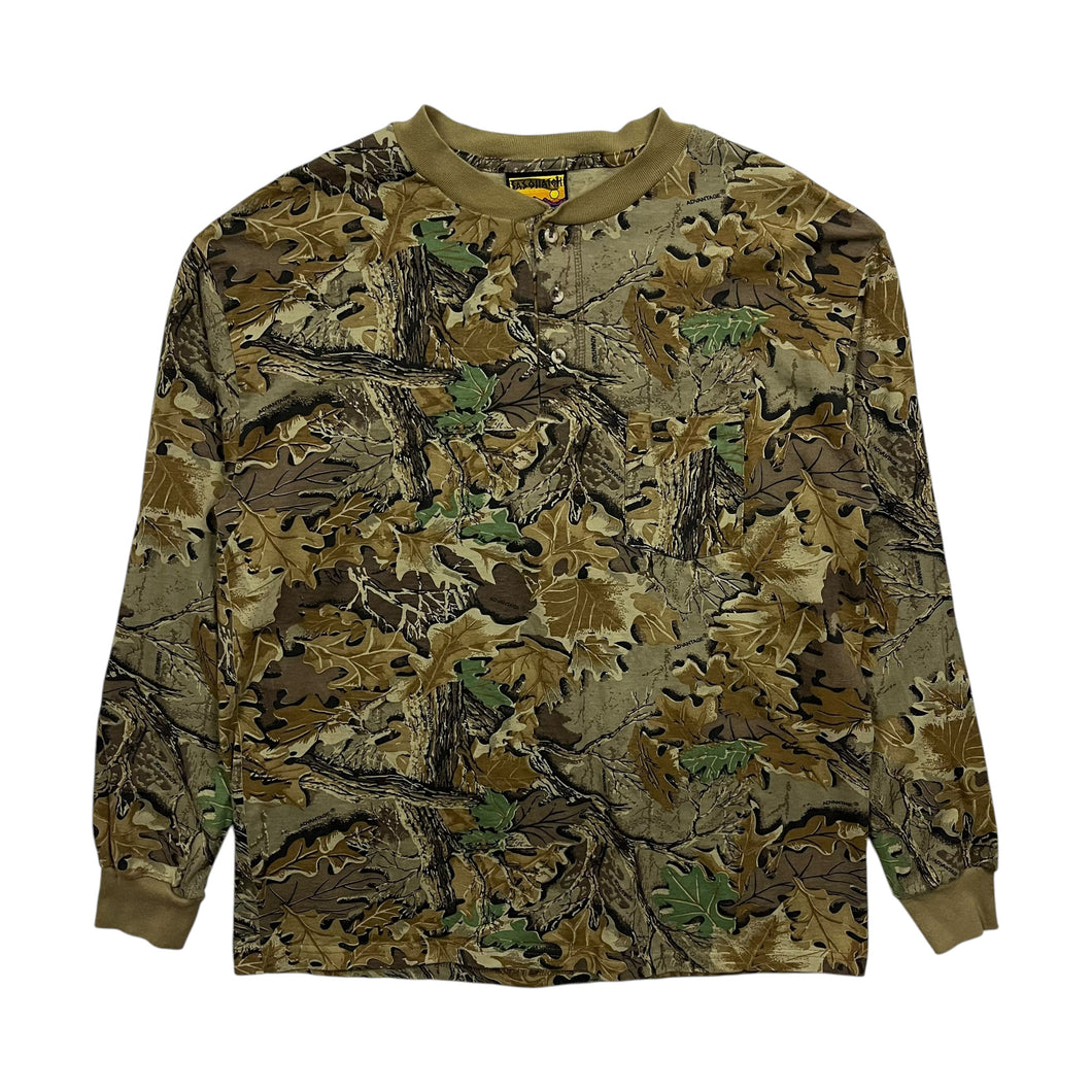 Sasquatch Realtree Camo Raglan Longsleeve - Size XL