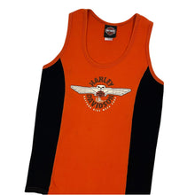 Load image into Gallery viewer, Women&#39;s Harley-Davidson Two Tone Willie Tank - Size L
