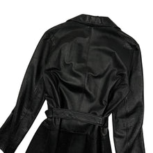 Load image into Gallery viewer, Women&#39;s Roots Passport Leather Trench Coat - Size M
