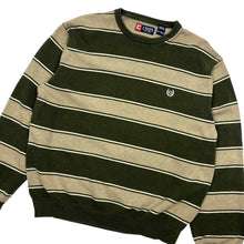 Load image into Gallery viewer, Chaps Ralph Lauren Two Tone Striped Sweater - Size L
