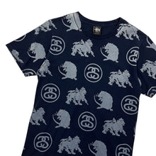 Load image into Gallery viewer, Stussy All Over Print Tee - Size S/M

