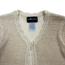 Load image into Gallery viewer, Women&#39;s Knit Short Sleeve Cardigan - Size S
