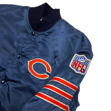 Load image into Gallery viewer, Chicago Bears Starter Pro Line Satin Bomber Jacket - Size L
