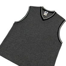 Load image into Gallery viewer, Ribbed Knit USA Made Sweater Vest - Size L
