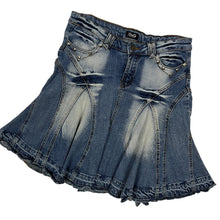 Load image into Gallery viewer, Women&#39;s Dolce &amp; Gabbana Studded Denim Skirt - Size M
