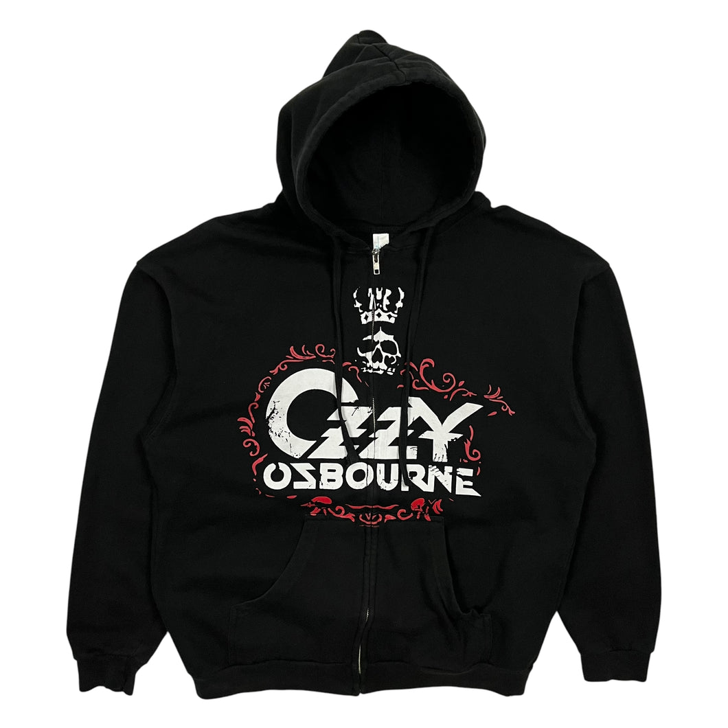 Ozzy Osbourne Black Rain Tour Zip Up - Size L