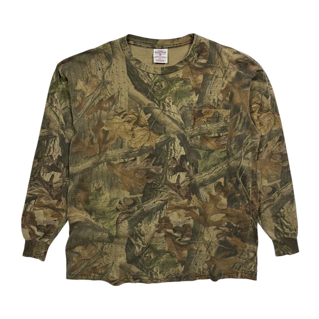 Wrangler Realtree Camo Pocket Longsleeve - Size XL