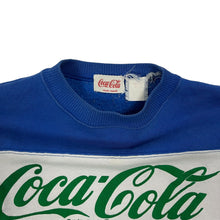 Load image into Gallery viewer, Coca-Cola Colour Blocked USA Made Crewneck Sweatshirt - Size XS/S
