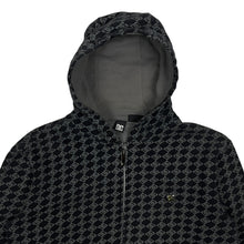 Load image into Gallery viewer, DC Shoe Co. All Over Print Thermal Zip Up Skate Hoodie - Size L
