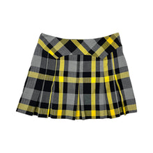 Load image into Gallery viewer, Women's Le Chateau Tartan Pleated Skirt - Size M/L
