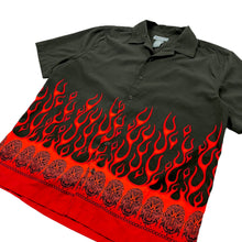 Load image into Gallery viewer, Groggy Maori Flame Button Up - Size L/XL
