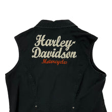 Load image into Gallery viewer, Women&#39;s Harley-Davidson Embroidered Riding Vest - Size XL
