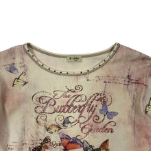 Load image into Gallery viewer, Women's Cactus USA Made Butterfly Print Top - Size L
