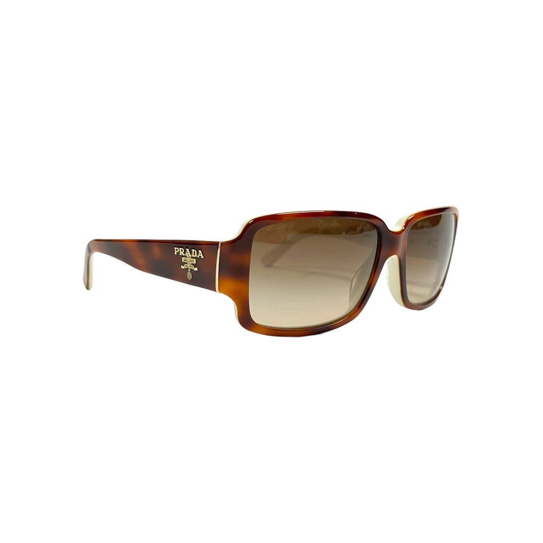 Prada Two Tone Tortoiseshell Sunglasses - O/S