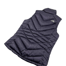 Load image into Gallery viewer, Women&#39;s The North Face 550 Series Down Filled Quilted Satin Puffer Vest - Size S
