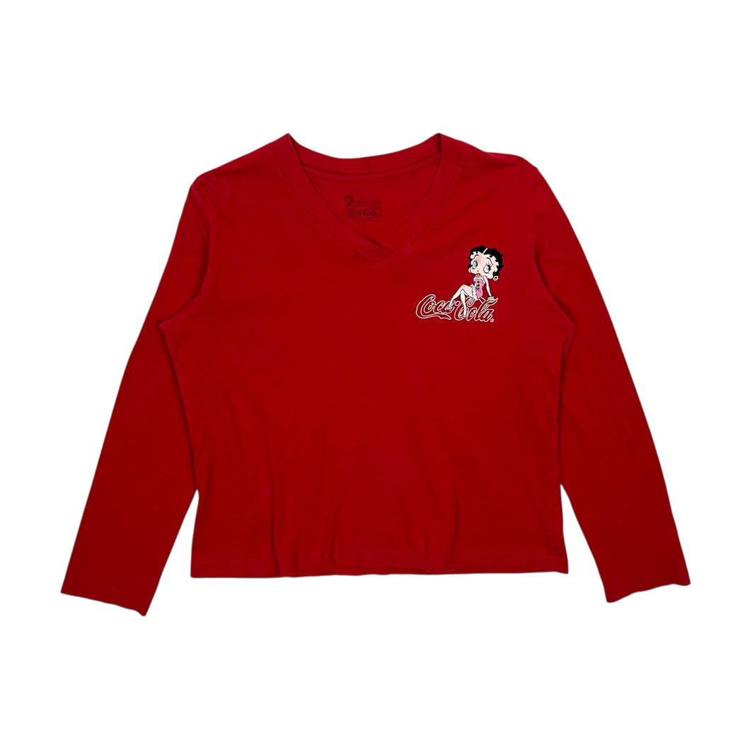 Women's Coca-Cola Betty Boop Long Sleeve - Size L