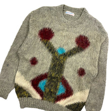 Load image into Gallery viewer, Japanese Mohair Shag Abstract Knit Sweater - Size XL
