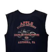 Load image into Gallery viewer, Harley-Davidson Steel Blood Cut Off Tank - Size XL
