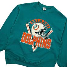Load image into Gallery viewer, Miami Dolphins Crewneck Sweatshirt - Size M/L
