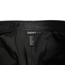 Load image into Gallery viewer, Women&#39;s DKNY Two Tone Leather Trousers - Size S/M
