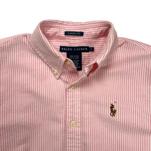 Load image into Gallery viewer, Women&#39;s Ralph Lauren Pinstripe Oxford Button Down - Size S/M
