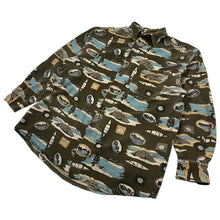 Load image into Gallery viewer, Muskoka Lakes Themed Flannel Shirt - Size XL
