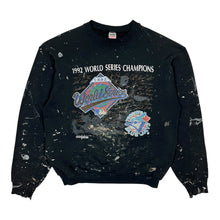 Load image into Gallery viewer, 1992 Toronto Blue Jays World Series Champions Painters Crewneck Sweatshirt - Size L
