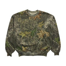 Load image into Gallery viewer, Mossy Oak Realtree Camo Crewneck Sweatshirt - Size L
