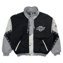 Load image into Gallery viewer, Los Angeles Kings NHL Pro Player Hooded Bomber Jacket - Size L
