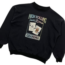 Load image into Gallery viewer, 1991 High Rolling Grandma Crewneck Sweatshirt - Size L
