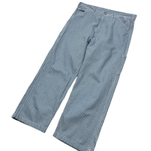 Load image into Gallery viewer, Levi's Hickory Striped Denim Work Jeans - Size 36"
