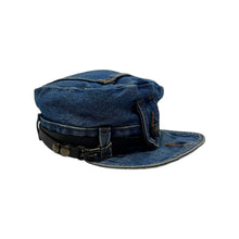 Load image into Gallery viewer, The Road Rag By Robo Cap Denim Biker Hat - Size S
