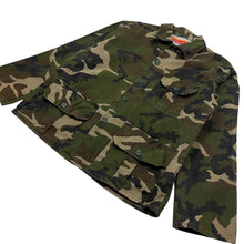 Load image into Gallery viewer, Winchester Fire Arms Woodland Camo Civilian Hunting Jacket - Size M/L
