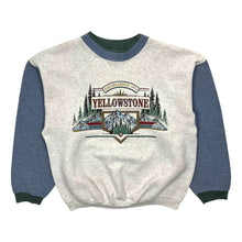 Load image into Gallery viewer, 1991 Yellowstone National Park Tri-Tone Crewneck Sweatshirt - Size
