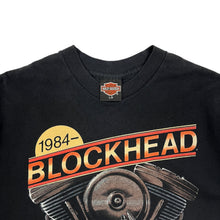 Load image into Gallery viewer, 1991 Harley-Davidson 1984 Blockhead Biker Tee - Size L

