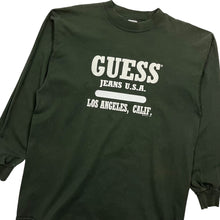 Load image into Gallery viewer, 1993 Guess Jeans USA Puff Print Longsleeve - Size XXL
