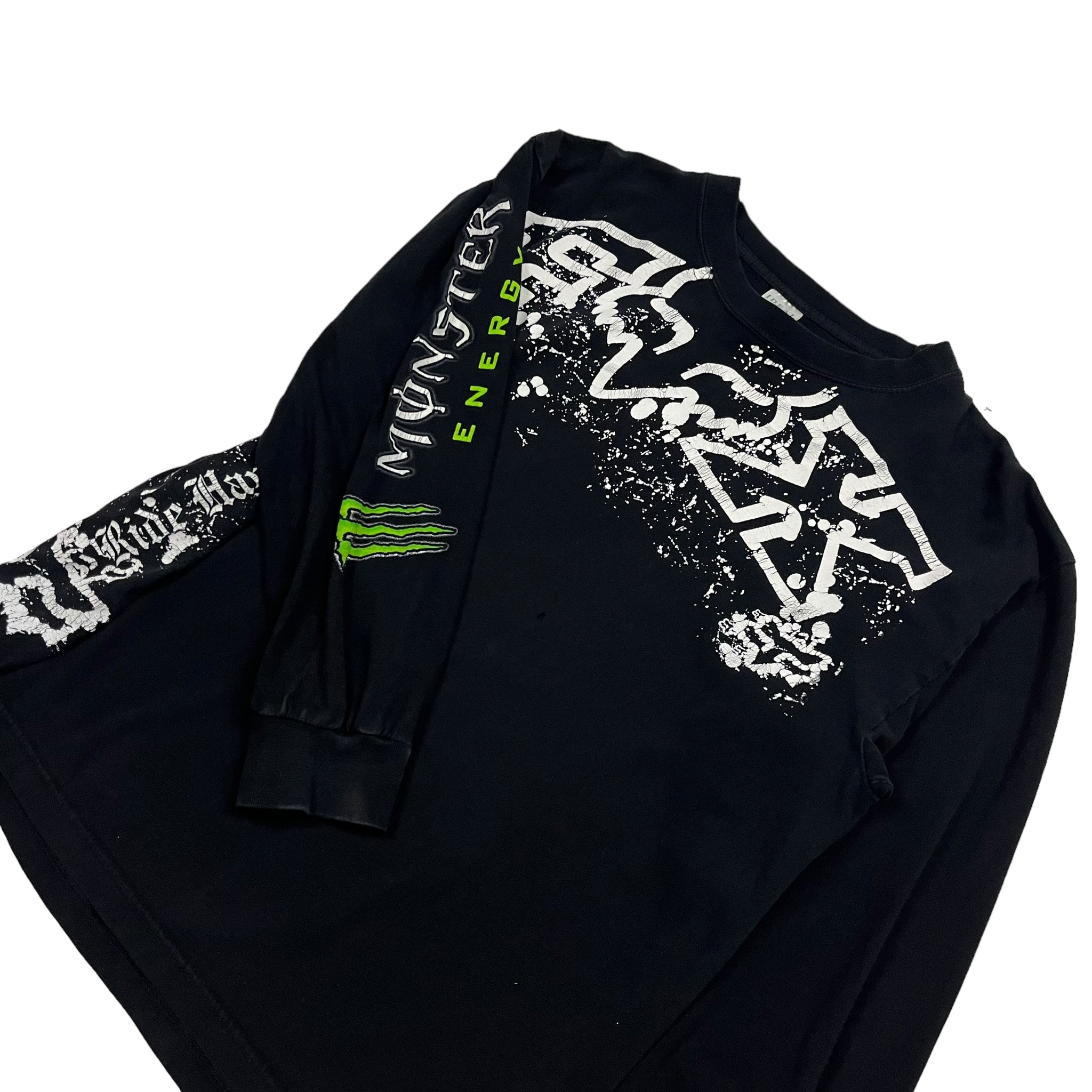 Fox Racing Monster Energy Promo Long Sleeve - Size M – Snafu Studios