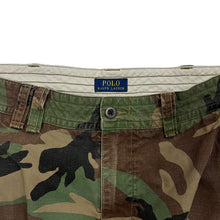 Load image into Gallery viewer, Polo By Ralph Lauren Woodland Camo Civillian Cargo Shorts - Size 36&quot;
