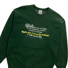 Load image into Gallery viewer, I Will Never Die Crewneck Sweatshirt - Size L/XL
