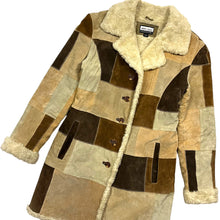 Load image into Gallery viewer, Women&#39;s Wet Seal Suede Patchwork Jacket - Size M/L
