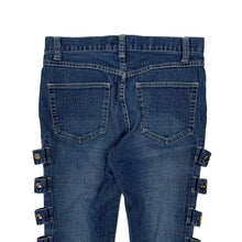 Load image into Gallery viewer, Women's Fastforward Riveted Peak-a-boo Denim Jeans - Size S
