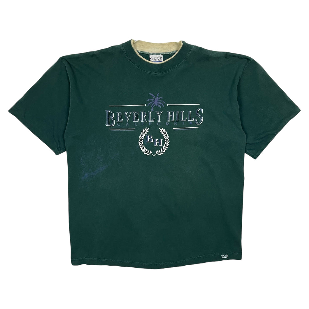 Beverly Hills California Faux Layered Painter's Tee - Size XL