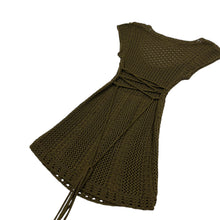Load image into Gallery viewer, Women's Say What? USA Made Crochet Mini Dress - Size M
