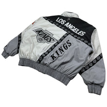 Load image into Gallery viewer, Los Angeles Kings NHL Pro Player Hooded Bomber Jacket - Size L
