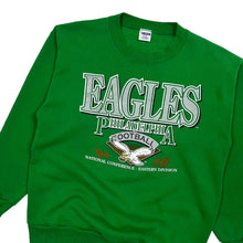 Load image into Gallery viewer, Philidelphia Eagles Football Crewneck Sweatshirt - Size S
